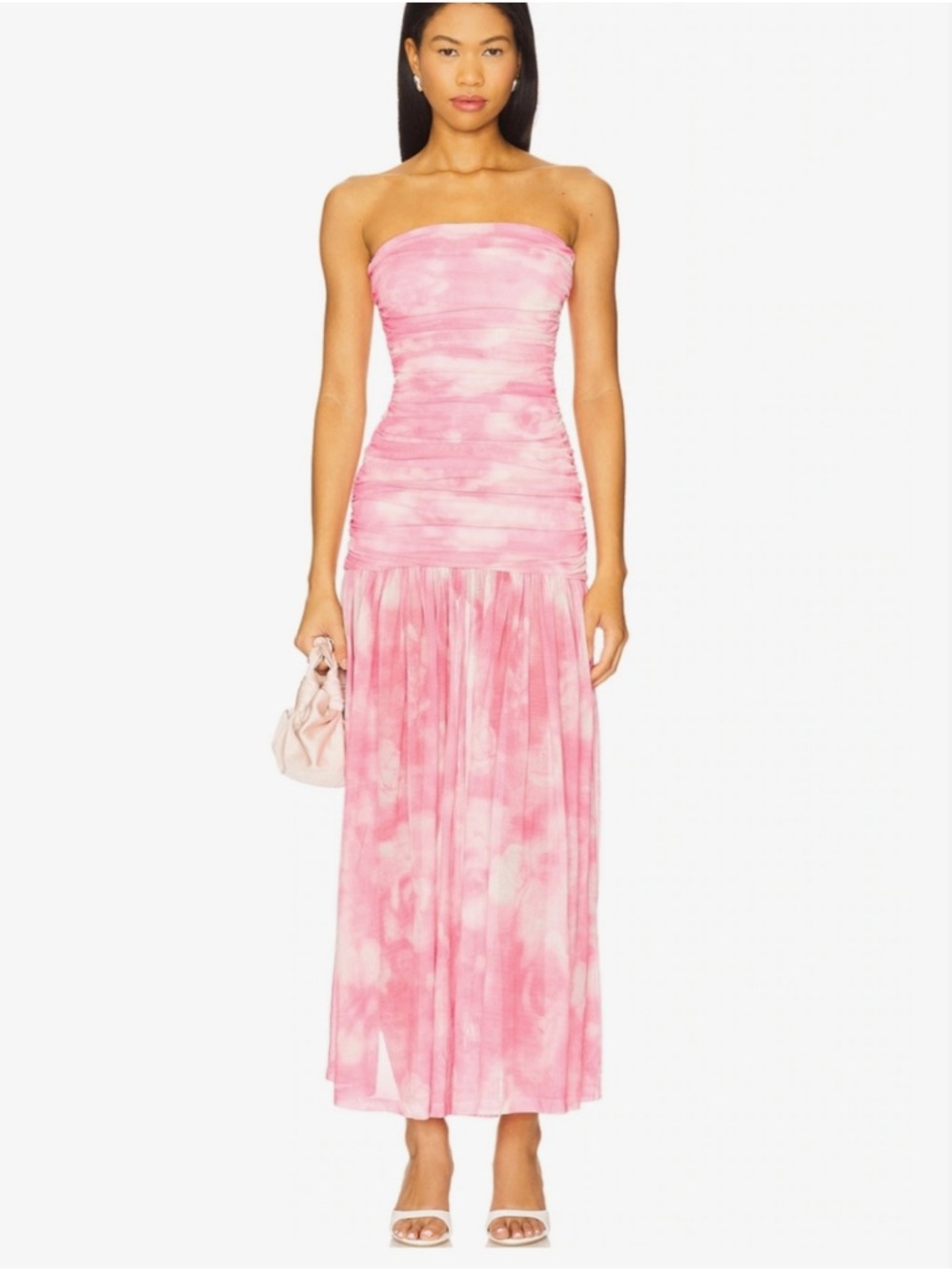 Bardot Solana Mesh Maxi Dress